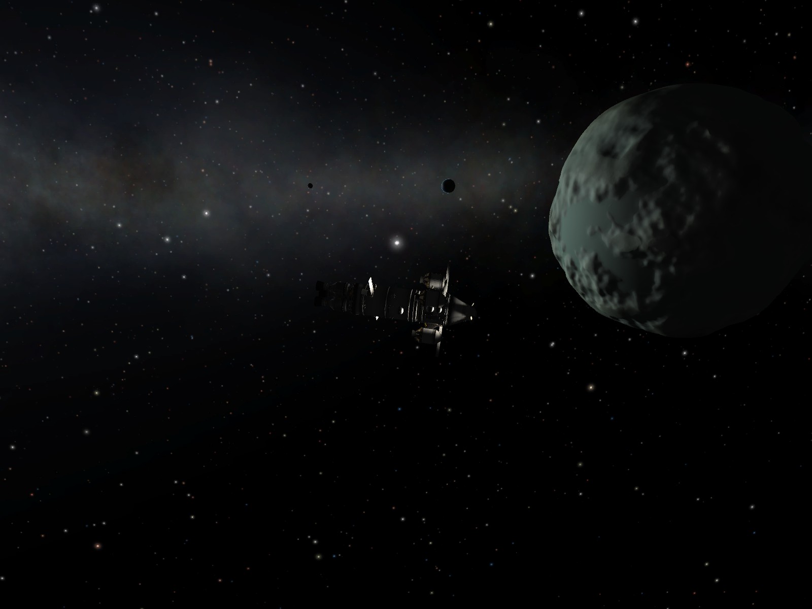 The Minmus capture burn went without incidents, despite some engineers ...